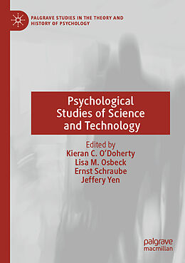 Couverture cartonnée Psychological Studies of Science and Technology de 