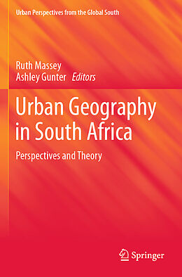 Couverture cartonnée Urban Geography in South Africa de 