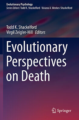 Kartonierter Einband Evolutionary Perspectives on Death von 