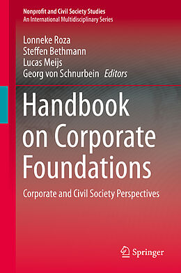 Livre Relié Handbook on Corporate Foundations de 