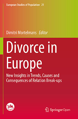 Couverture cartonnée Divorce in Europe de 