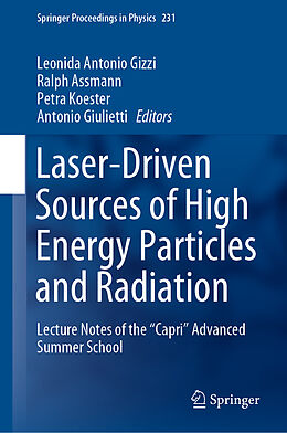 Fester Einband Laser-Driven Sources of High Energy Particles and Radiation von 