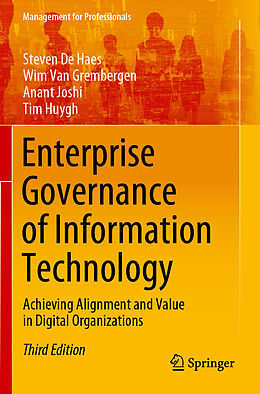 Kartonierter Einband Enterprise Governance of Information Technology von Steven De Haes, Tim Huygh, Anant Joshi