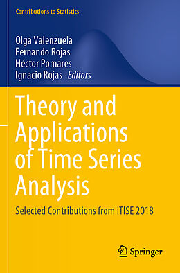Couverture cartonnée Theory and Applications of Time Series Analysis de 