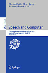 Kartonierter Einband Speech and Computer von 