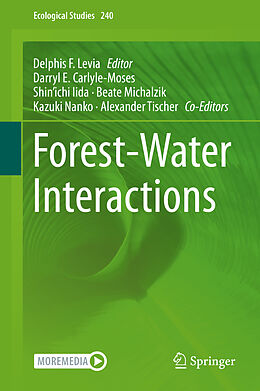 Livre Relié Forest-Water Interactions de 