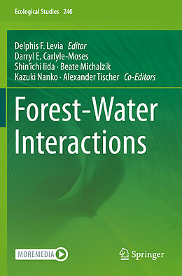 Couverture cartonnée Forest-Water Interactions de 