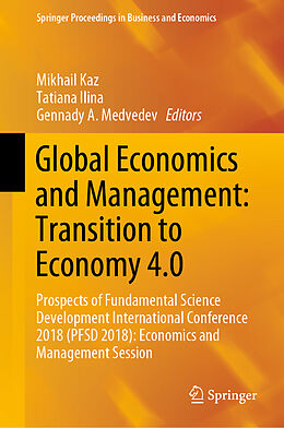 Livre Relié Global Economics and Management: Transition to Economy 4.0 de 