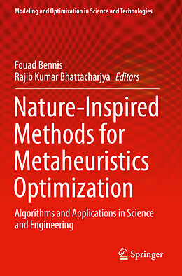 Couverture cartonnée Nature-Inspired Methods for Metaheuristics Optimization de 