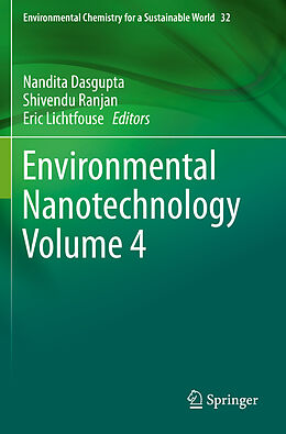 Couverture cartonnée Environmental Nanotechnology Volume 4 de 