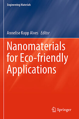 Couverture cartonnée Nanomaterials for Eco-friendly Applications de 