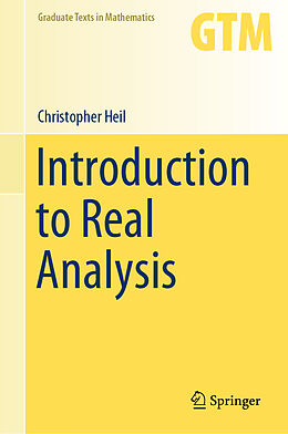Fester Einband Introduction to Real Analysis von Christopher Heil
