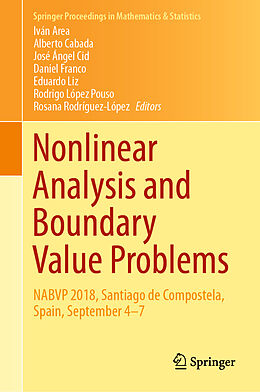 Fester Einband Nonlinear Analysis and Boundary Value Problems von 