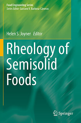 Couverture cartonnée Rheology of Semisolid Foods de 