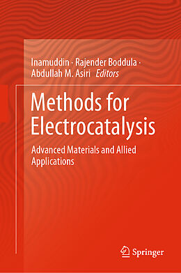Livre Relié Methods for Electrocatalysis de 