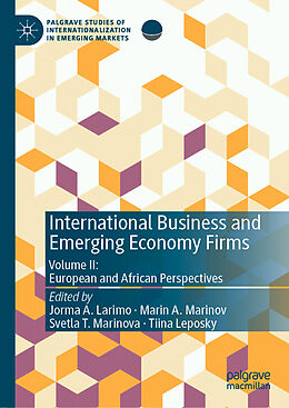 Livre Relié International Business and Emerging Economy Firms de 