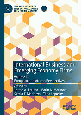 Couverture cartonnée International Business and Emerging Economy Firms de 