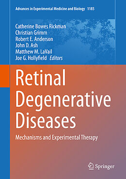 Livre Relié Retinal Degenerative Diseases de 