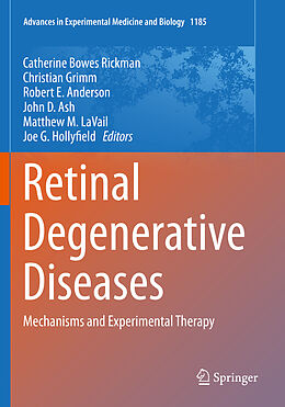 Couverture cartonnée Retinal Degenerative Diseases de 