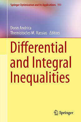 Livre Relié Differential and Integral Inequalities de 