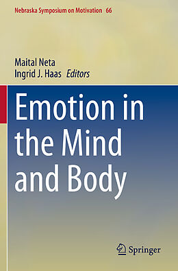 Couverture cartonnée Emotion in the Mind and Body de 