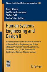 eBook (pdf) Human Systems Engineering and Design II de 