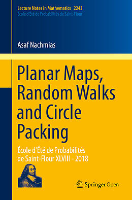 Kartonierter Einband Planar Maps, Random Walks and Circle Packing von Asaf Nachmias