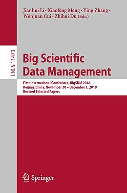 E-Book (pdf) Big Scientific Data Management von 