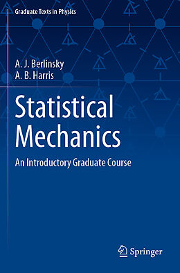 Kartonierter Einband Statistical Mechanics von A. B. Harris, A. J. Berlinsky