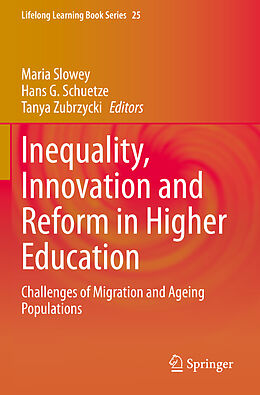 Couverture cartonnée Inequality, Innovation and Reform in Higher Education de 
