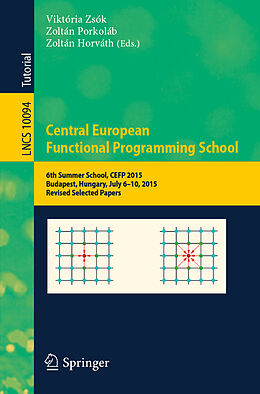 Kartonierter Einband Central European Functional Programming School von 