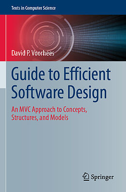 Couverture cartonnée Guide to Efficient Software Design de David P. Voorhees