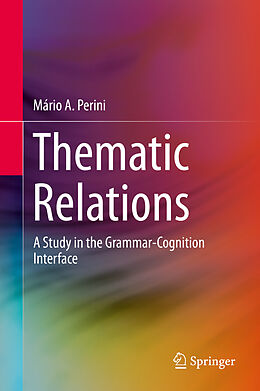 Fester Einband Thematic Relations von Mário A. Perini