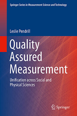 eBook (pdf) Quality Assured Measurement de Leslie Pendrill