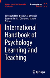 Livre Relié International Handbook of Psychology Learning and Teaching de 