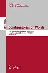 Kartonierter Einband Combinatorics on Words von