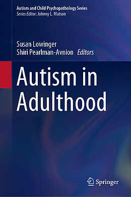 Livre Relié Autism in Adulthood de 