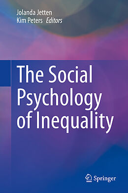 Livre Relié The Social Psychology of Inequality de 