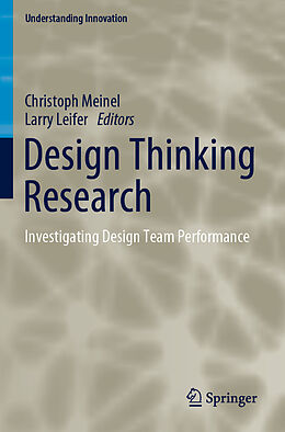 Couverture cartonnée Design Thinking Research de 