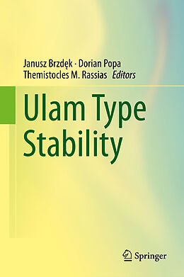 Livre Relié Ulam Type Stability de 