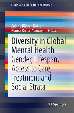 Couverture cartonnée Diversity in Global Mental Health de 