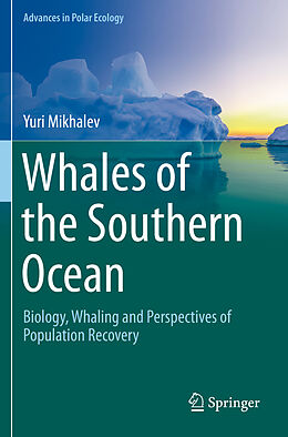 Couverture cartonnée Whales of the Southern Ocean de Yuri Mikhalev