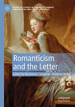 Couverture cartonnée Romanticism and the Letter de 