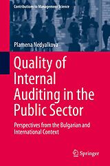 eBook (pdf) Quality of Internal Auditing in the Public Sector de Plamena Nedyalkova