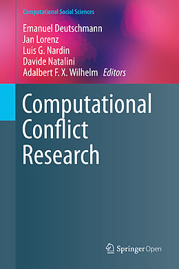Fester Einband Computational Conflict Research von 