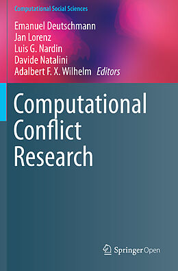 Kartonierter Einband Computational Conflict Research von 