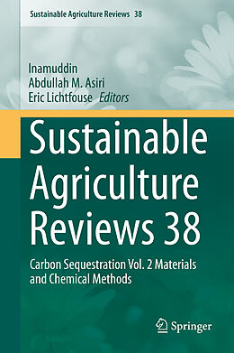 Livre Relié Sustainable Agriculture Reviews 38 de 