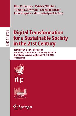 E-Book (pdf) Digital Transformation for a Sustainable Society in the 21st Century von 