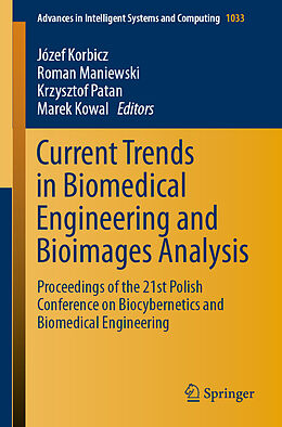 Kartonierter Einband Current Trends in Biomedical Engineering and Bioimages Analysis von 
