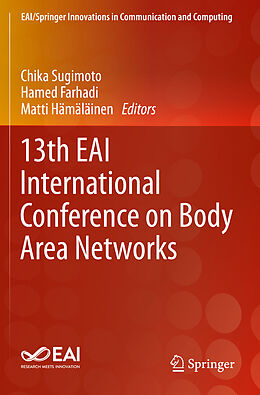 Kartonierter Einband 13th EAI International Conference on Body Area Networks von 